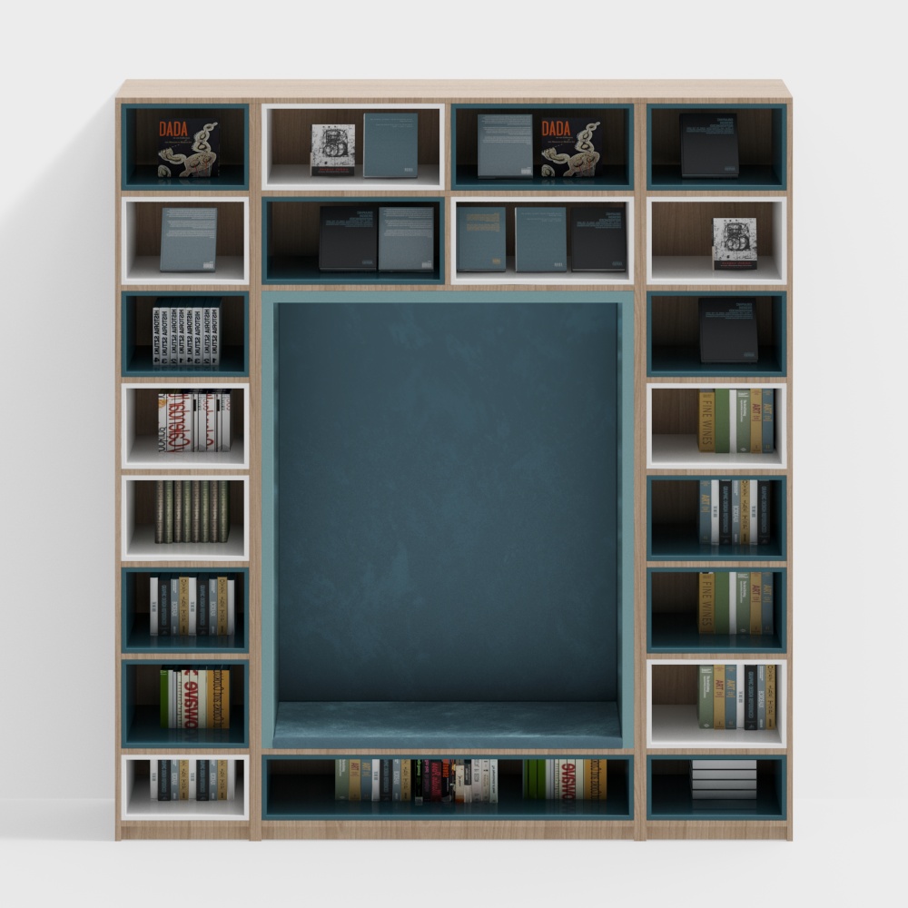 Card base color matching bookshelf