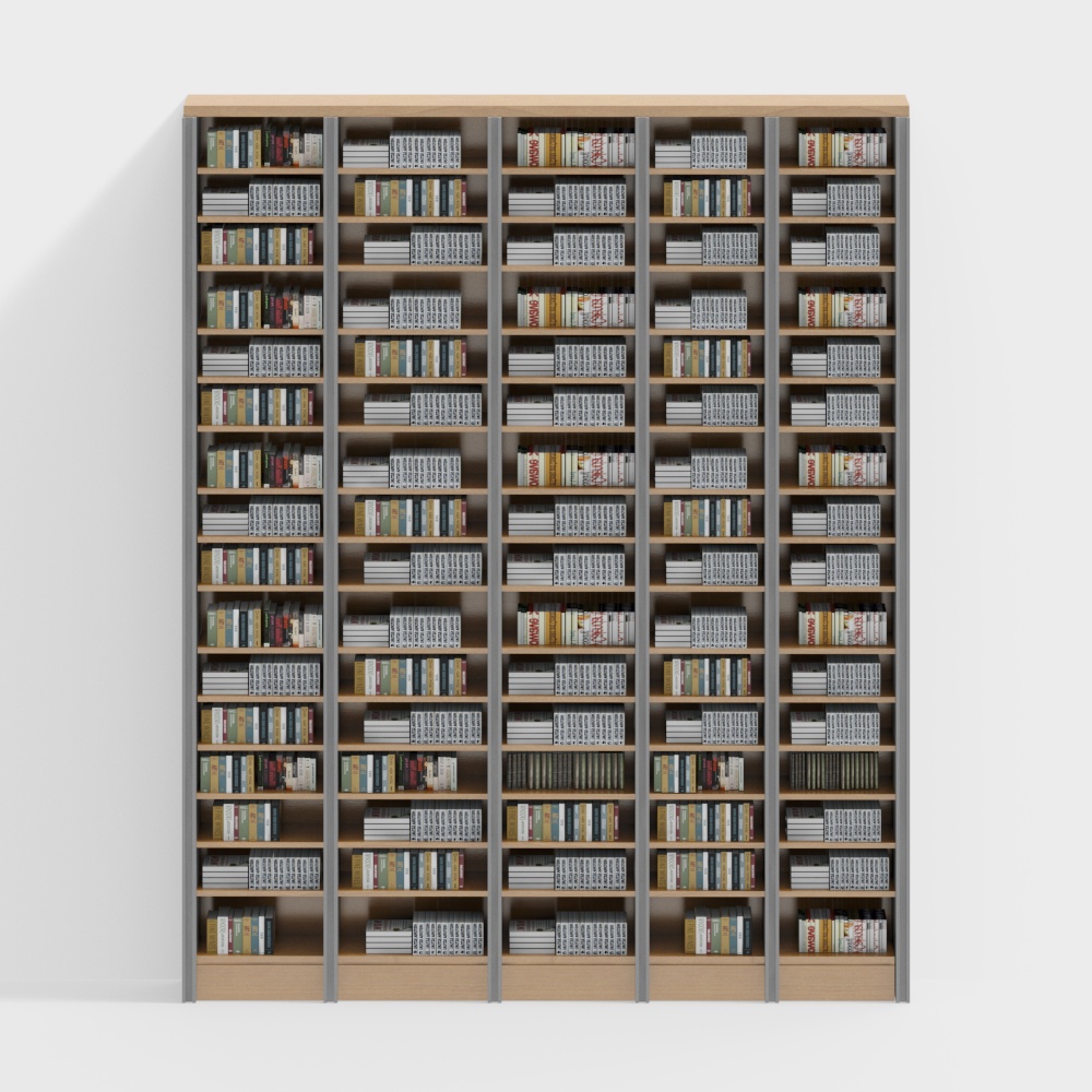 Wall-to-wall bookshelves