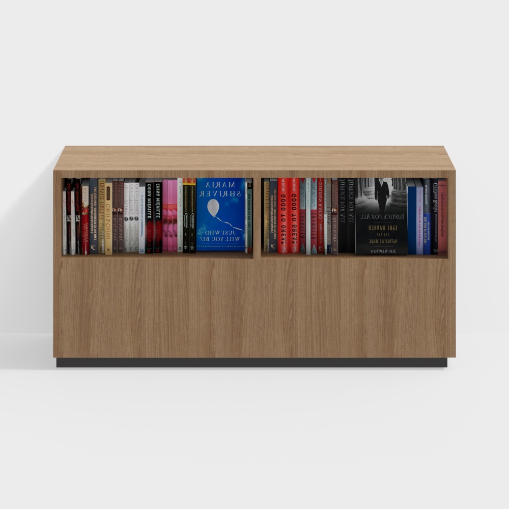 서적점 사이드 캐비닛 책장