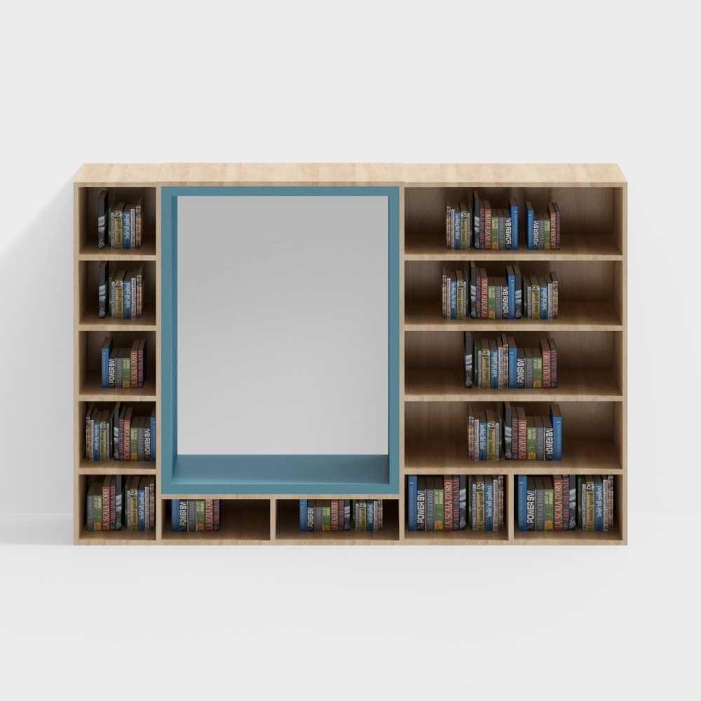 Étagère de treillis carré pour enfants