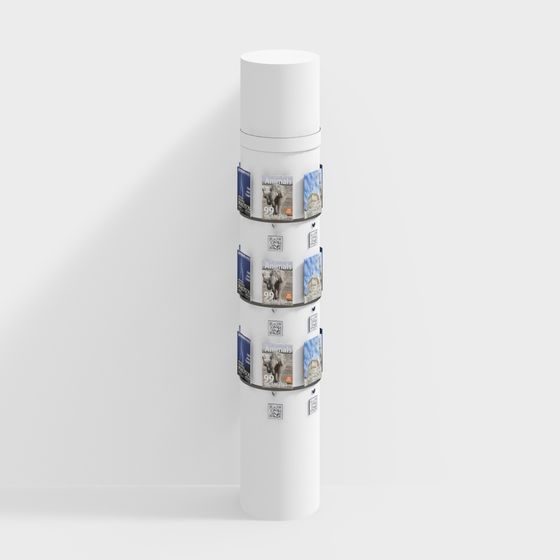 Urban Information Column 3D model