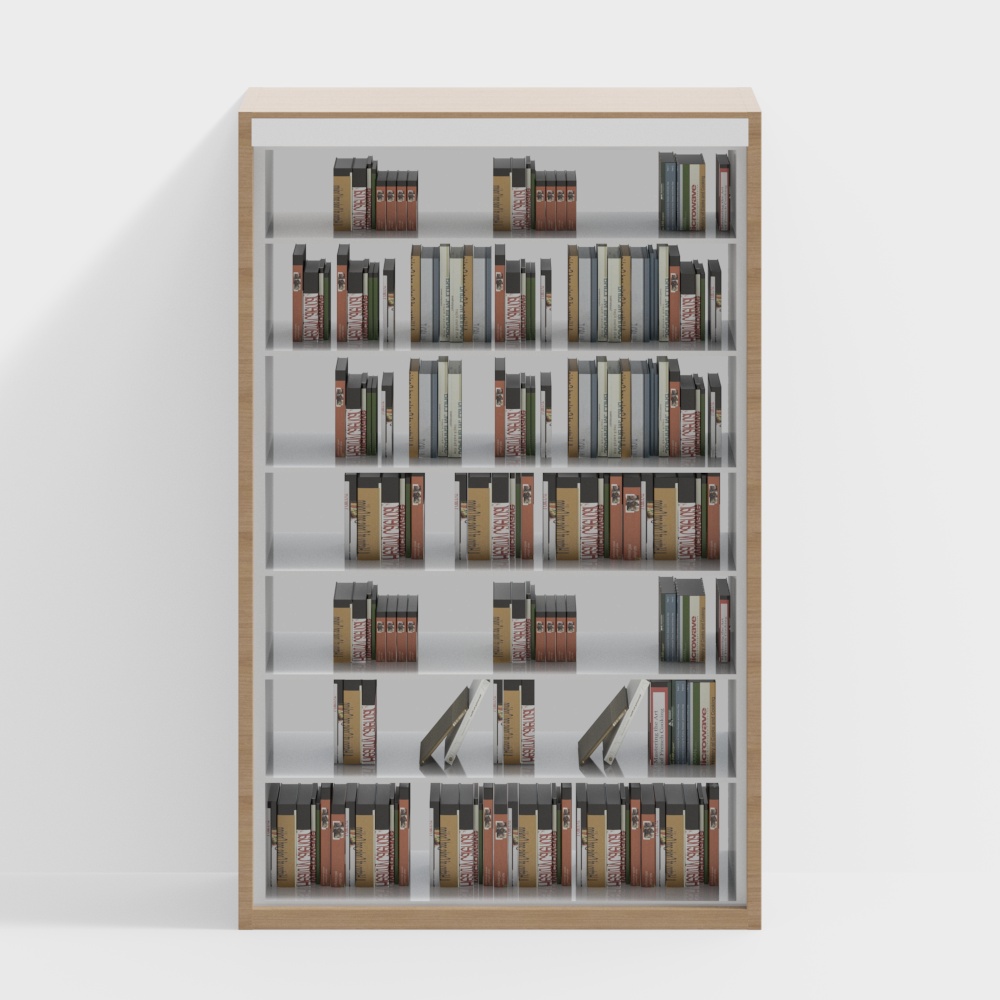 Hollow high bookshelf