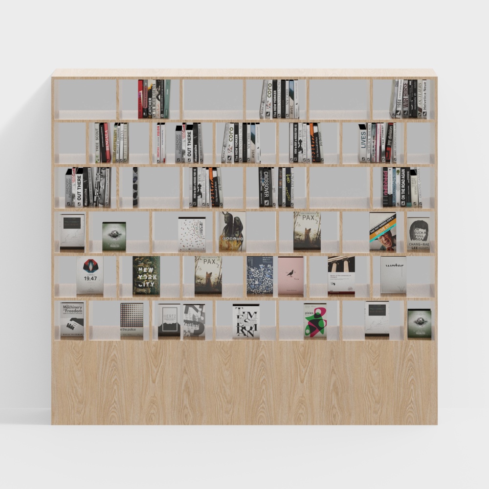 Art room large bookcase