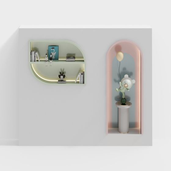Playful Nook 3D model