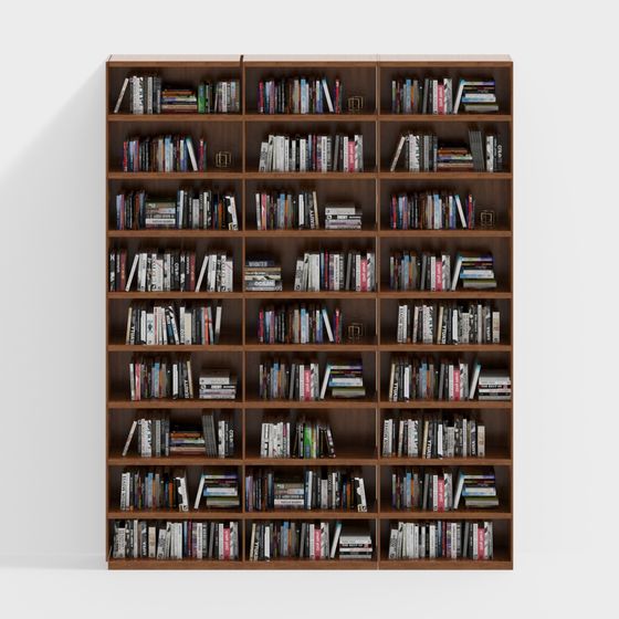 Urban Library 3D model for Designers