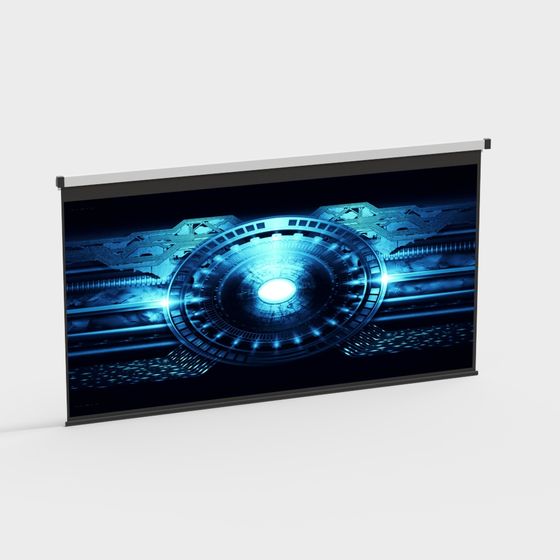 Futuristic Eye 3D model