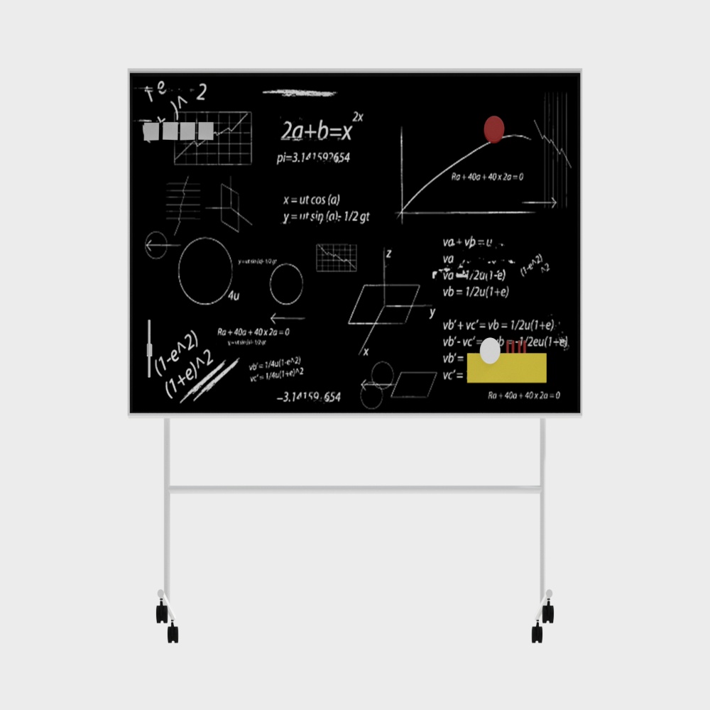 Calligraphy room mobile blackboard