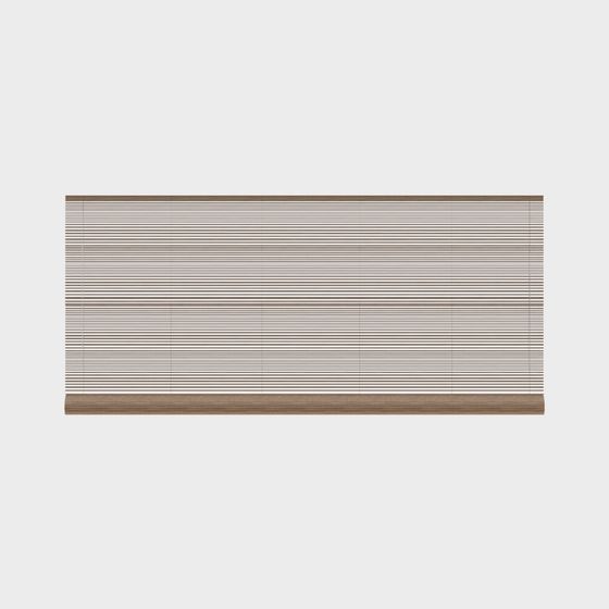Simple Blinds 3D model - Minimalist Design