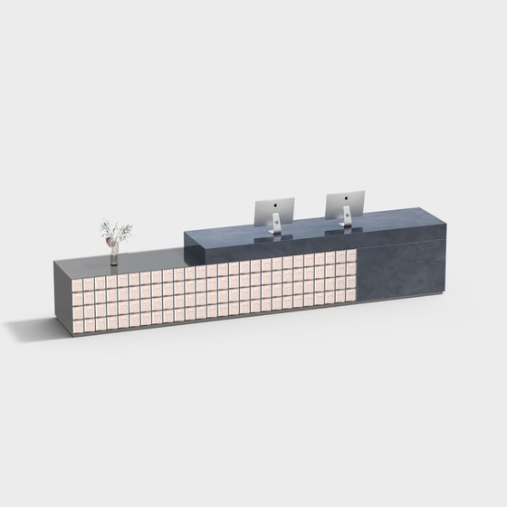 Urban Reception Desk 3D model