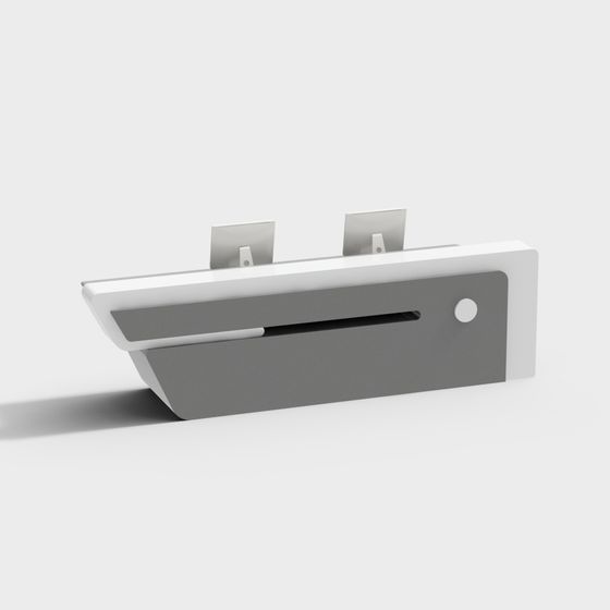 Stylish Low-Poly High-Detail 3D Model