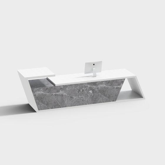 Urban Office Desk 3D model