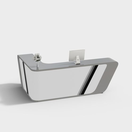 Urban Reception Desk 3D model