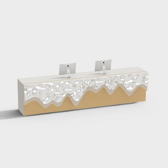 Luminous Stone Table 3D model