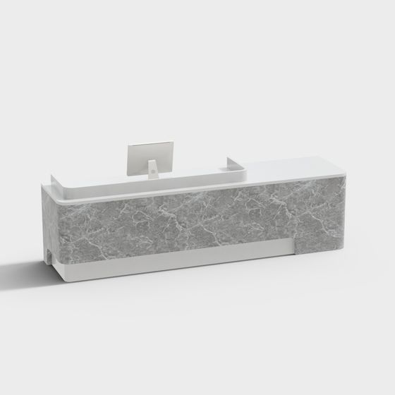 Urban Office Desk 3D model