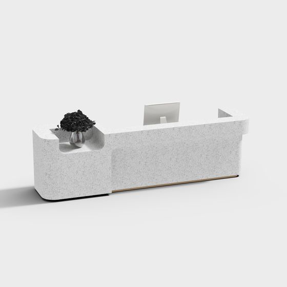 Urban Reception Desk 3D model