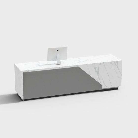 Urban Office Desk 3D model