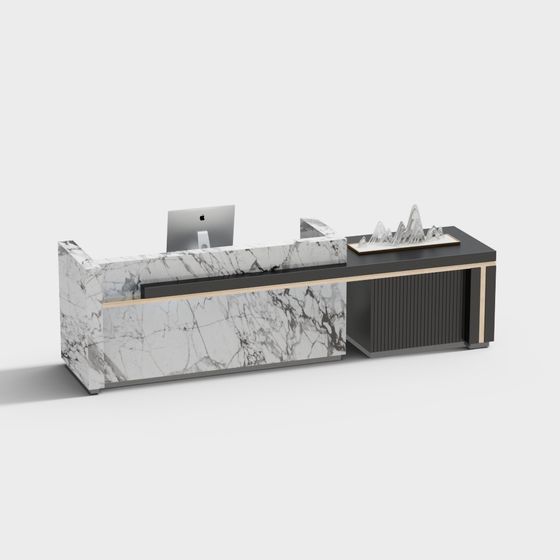 Urban Reception Desk 3D model
