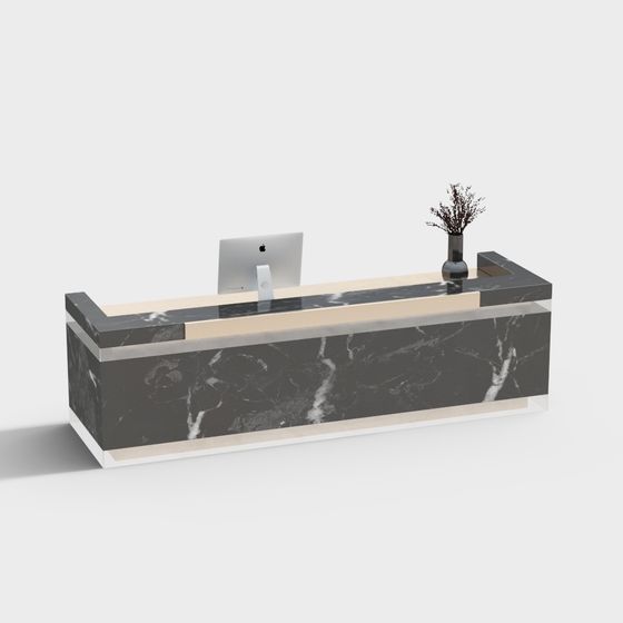 Urban Reception Desk 3D model