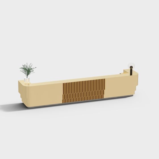 Urban Reception Desk 3D model