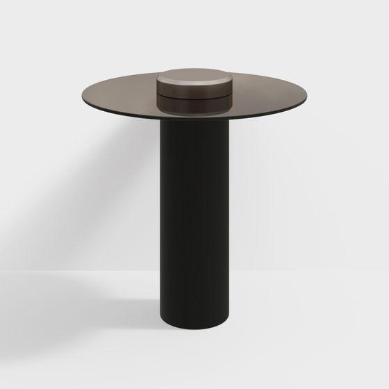 Stylish Cylinder Table 3D model