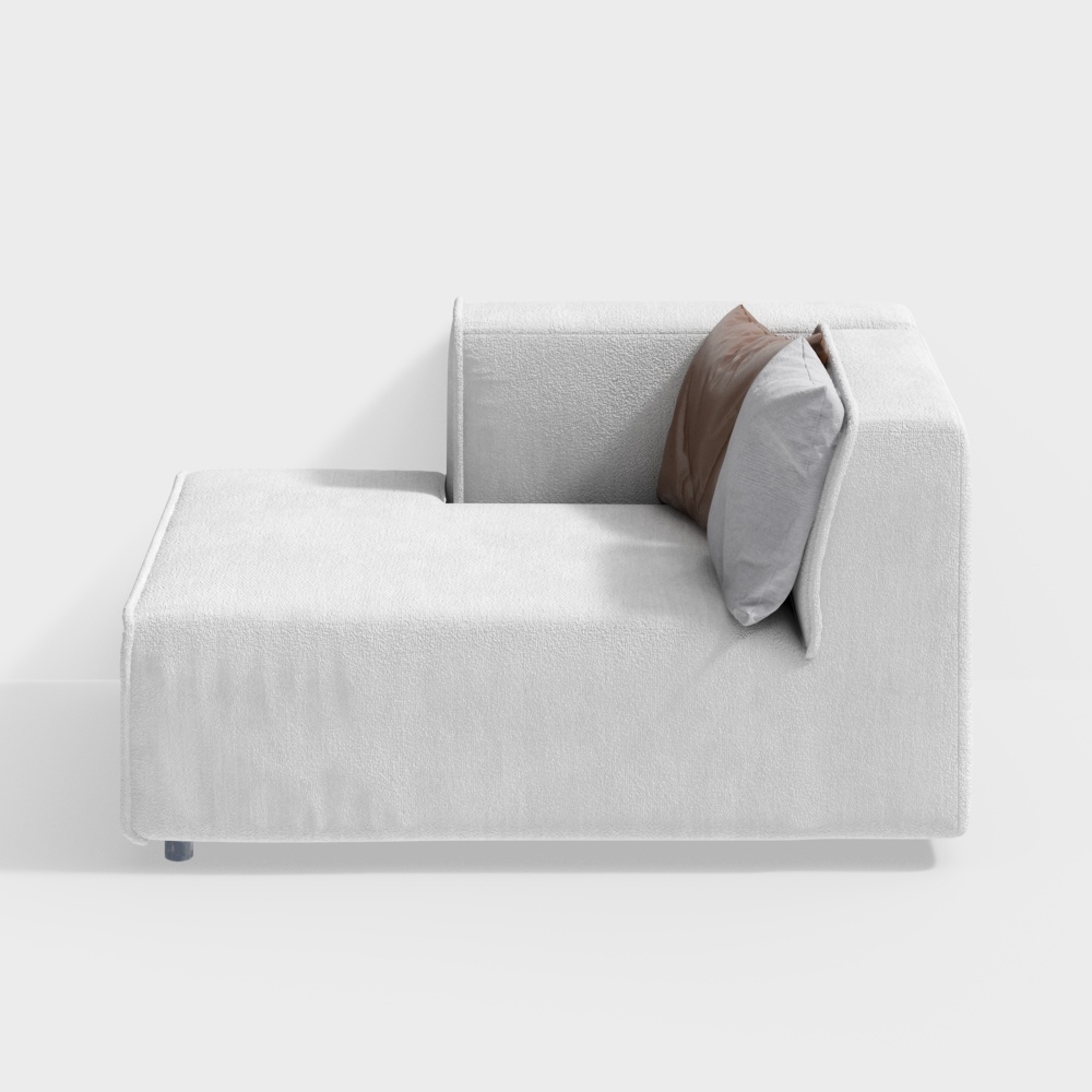 sofa with pillows