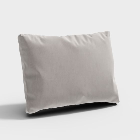Cozy Throw Pillow 3D model