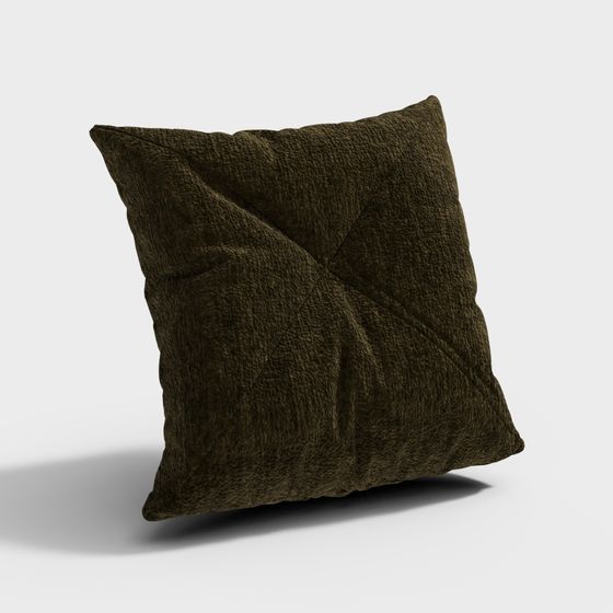 Cozy Cushion 3D model for Comfort in Design