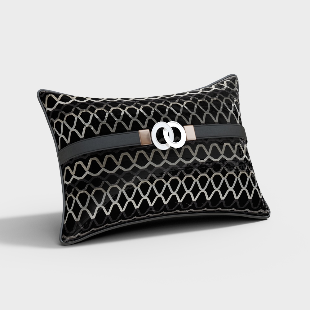 Throw Pillow/Cushion Contemporary Style Fabric