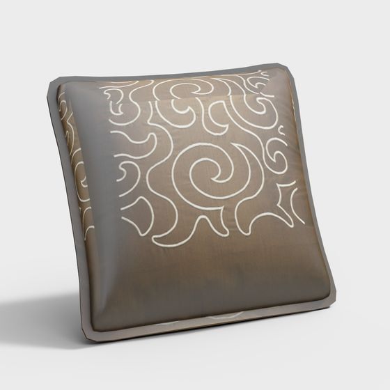 Unique Low-Poly Pillow Case 3D model
