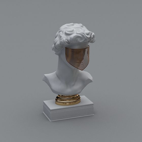 Time Guardian 3D model for Creative Design