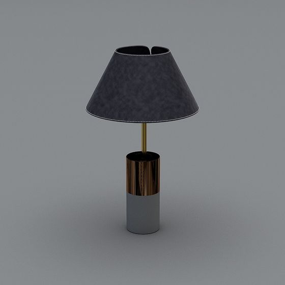 Elegant Minimalist Table Lamp 3D model