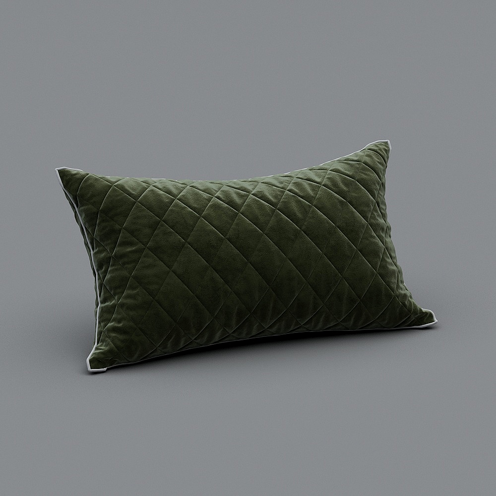 green pillow