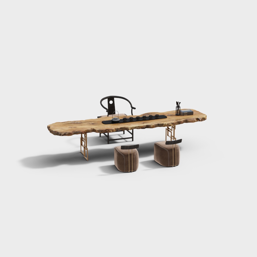 New Chinese style tea table and chair combination