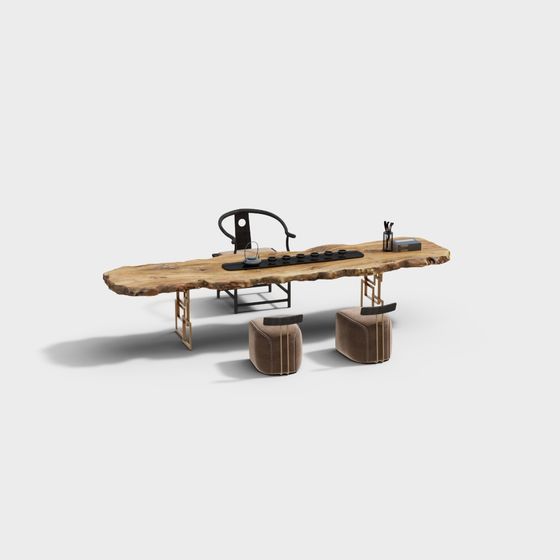 Nature's Rhythm Coffee Table 3D model