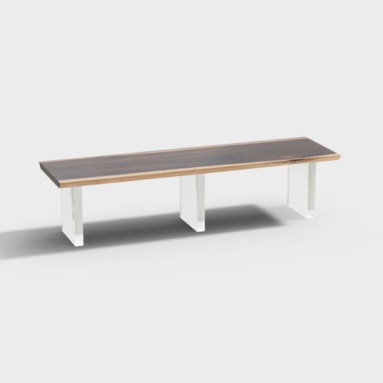 Urban Bench 3D model