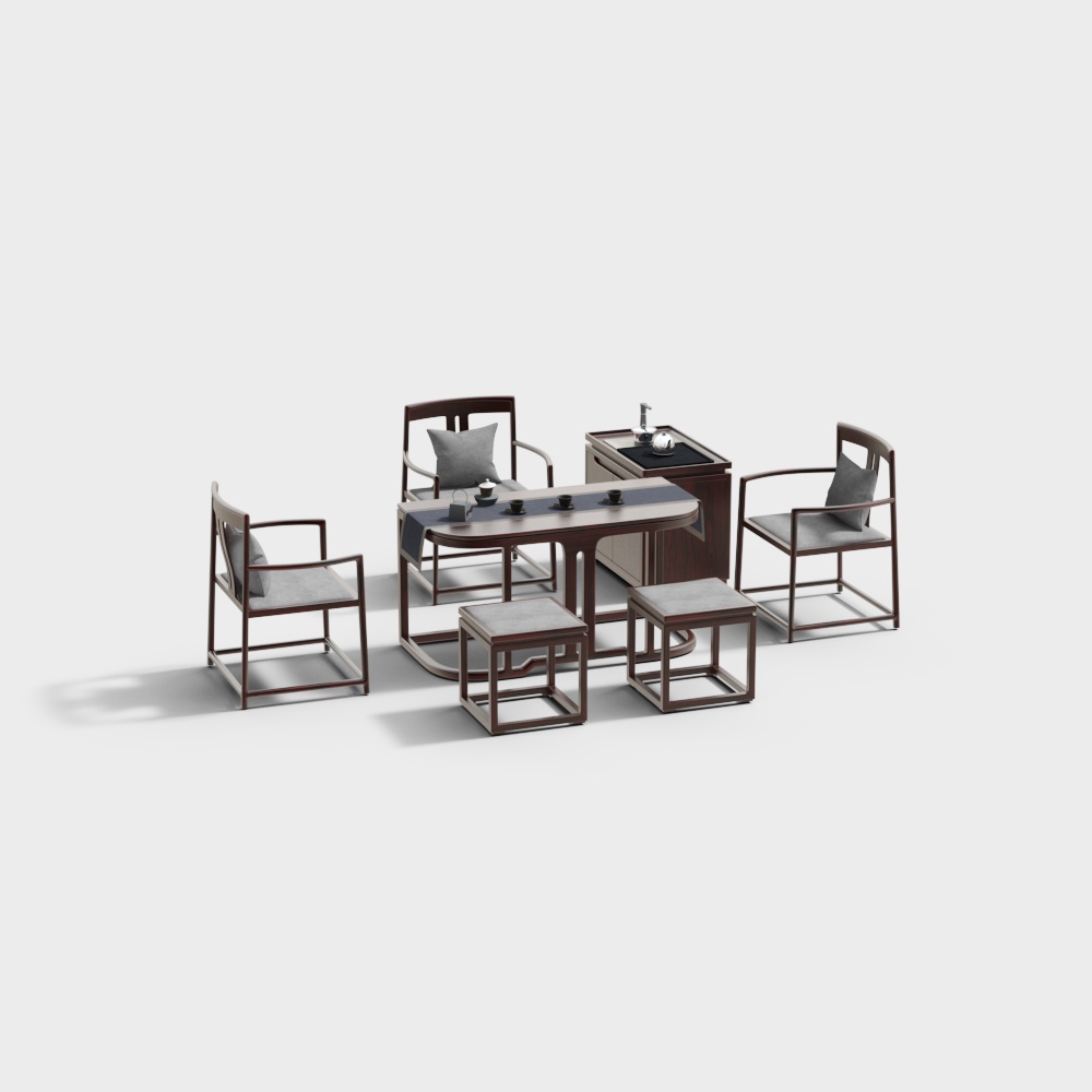 New Chinese style tea table and chair combination