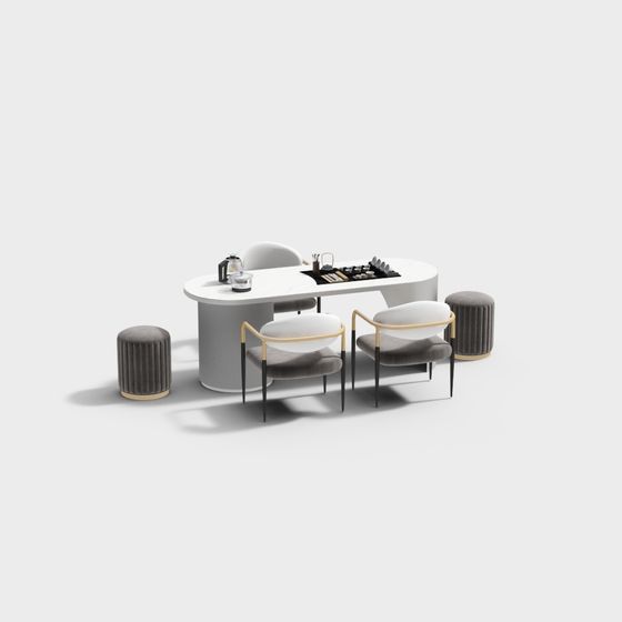 Urban Lounge 3D model – Modern Aesthetic Design