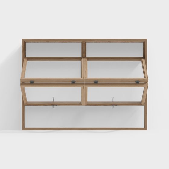 Stylish Glass Display Cabinet 3D model for Modern Interiors