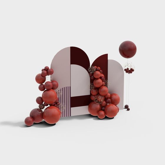 Abstract Geometric Sculpture 3D model for Creative Use