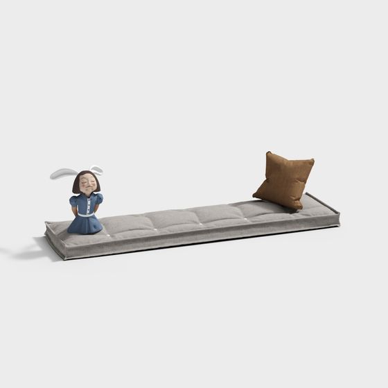 Charming Low Polygon Tatami 3D model for Cozy Spaces