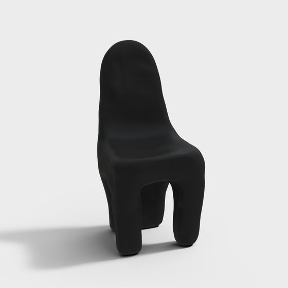 Stylish Low Poly Chair 3D model for Modern Design
