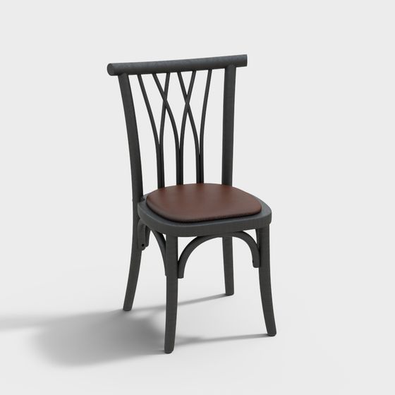 Vintage Style Chair 3D model