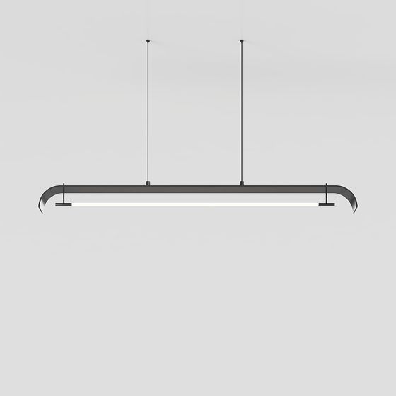 Urban Edge Pendant Light 3D model