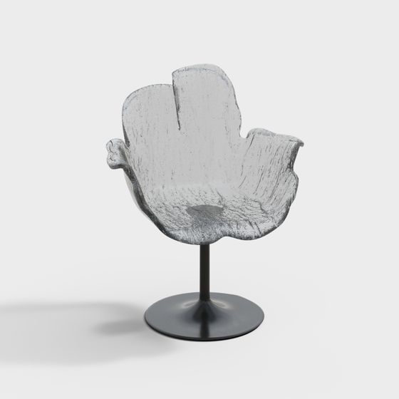 Petal Chair 3D Model for Interior Design