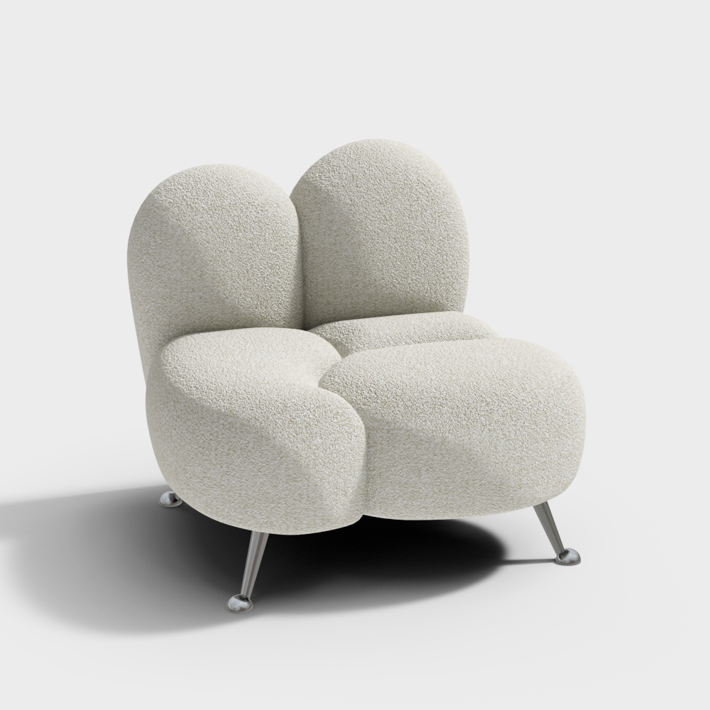 Chaise simple de style médiéval