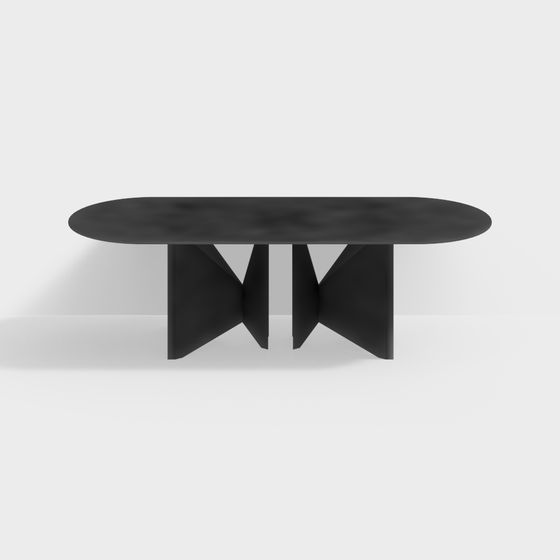 Geometric Dance Dining Table 3D model