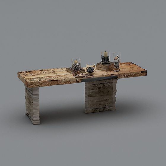 Forest Vintage Table 3D model