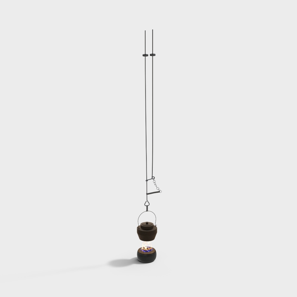Modern Minimalist Hanging Tea Kettle 3D model