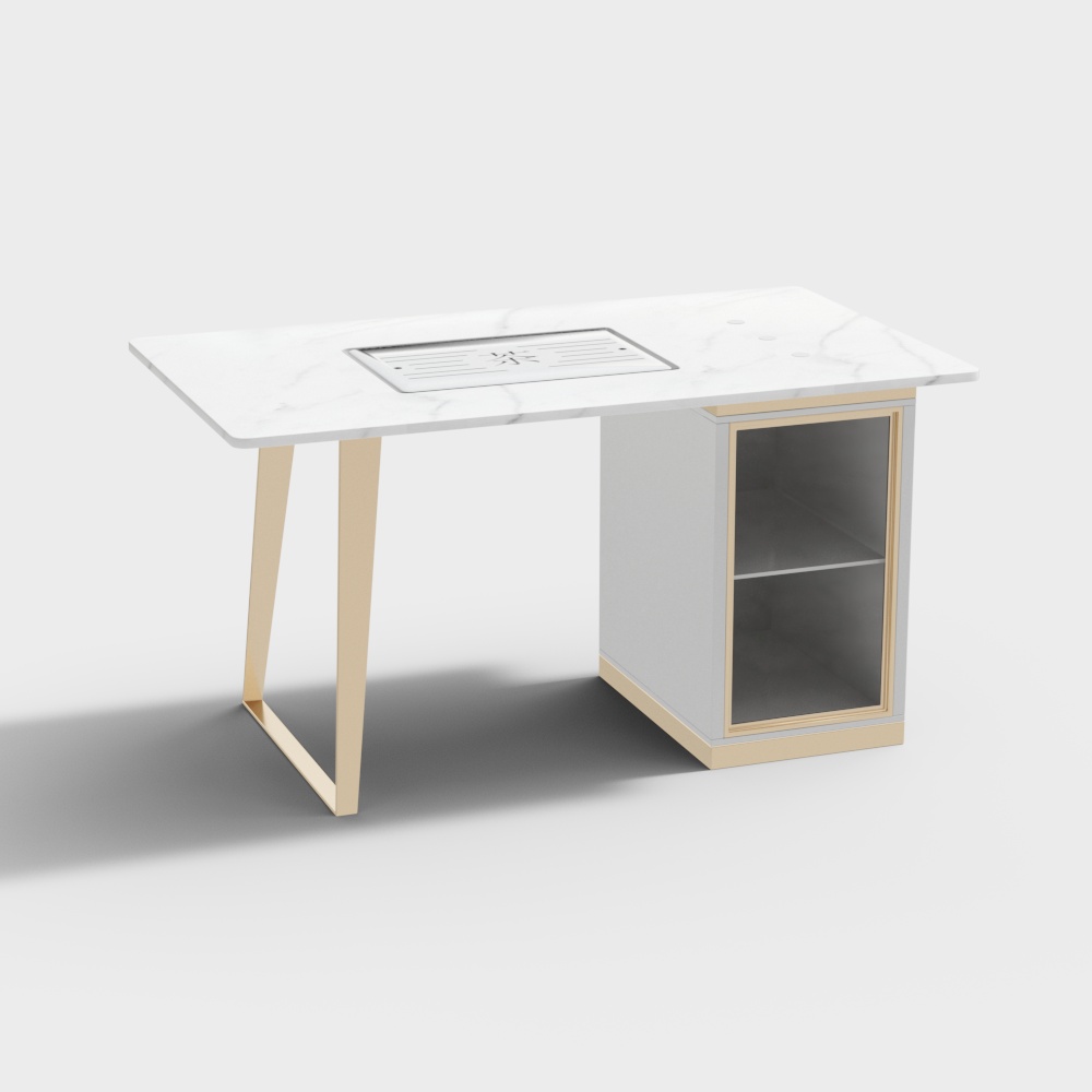 1.4m tea table-BSGB188A-tea room area