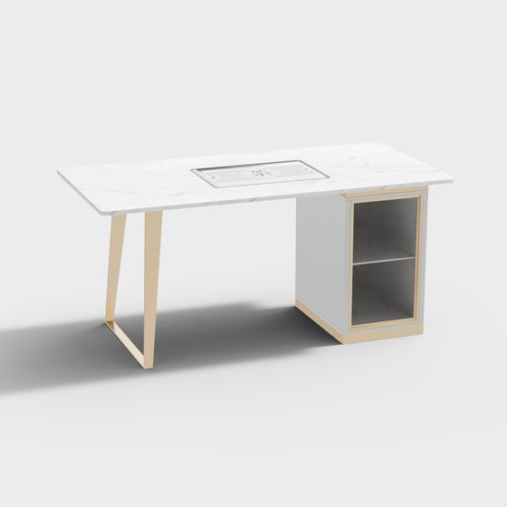 Urban Office Desk 3D model